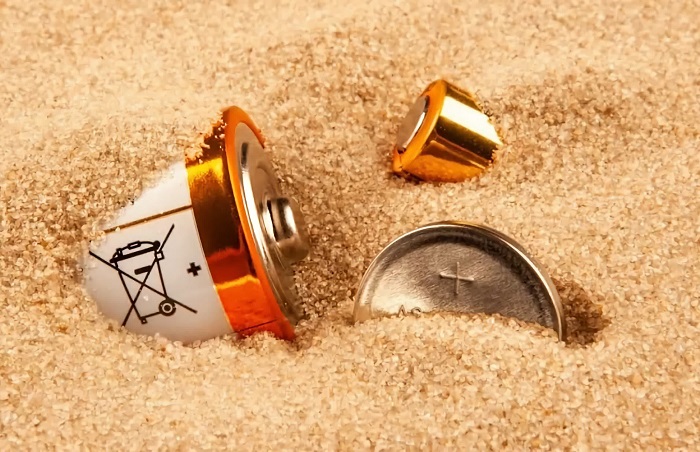 batteria di sabbia evolutiva
