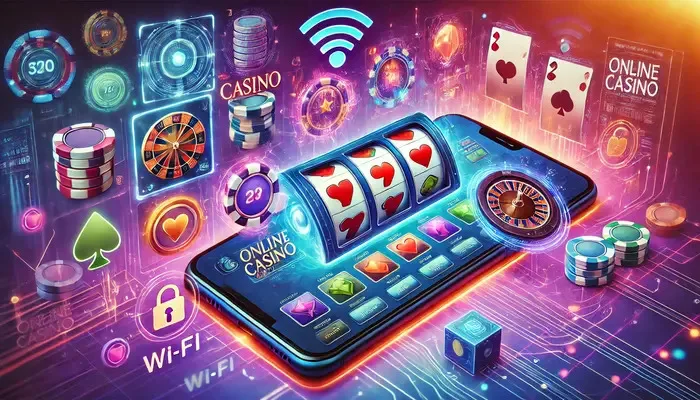 Mobile casino gaming