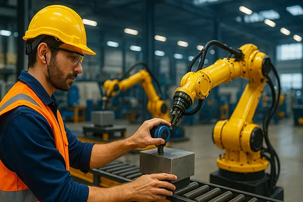 Collaborazione robot-operatore