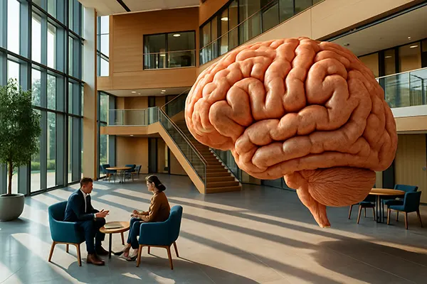 Diseño neuroarquitectónico brillante