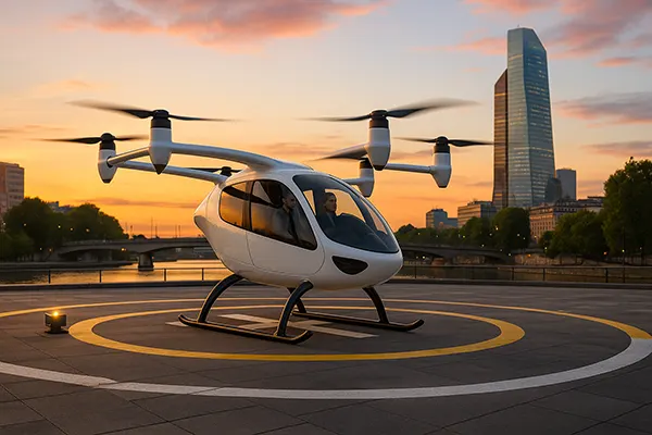 eVTOL en démonstration