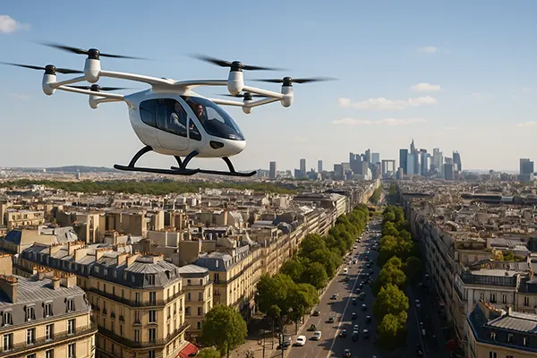 eVTOL en démonstration