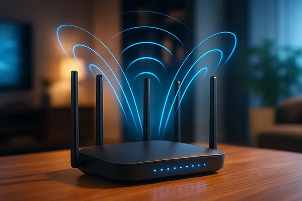 señal Wi-Fi ilustrada