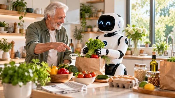 Robot domestique conversationnel